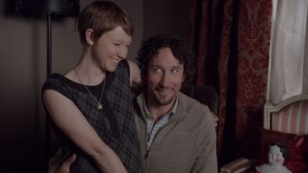 Michael Hogan and Valorie Curry in Psych (2006)