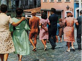 Sonia Braga, Mauro Mendonça, and José Wilker in Dona Flor and Her Two Husbands (1976)