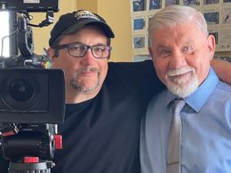 With Chuck France on set for 