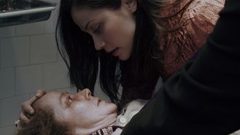 Suzan Crowley and Fernanda Andrade in The Devil Inside (2012)