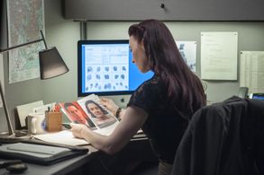 Kyle MacLachlan and Chrysta Bell in Twin Peaks (2017)