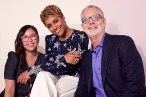 Chris Buck, Fawn Veerasunthorn, and Ariana DeBose