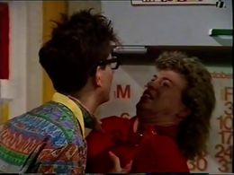 Nicholas Barnes and Nick Staverson in No 73 (1982)