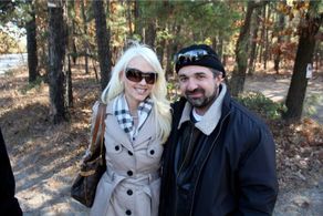 On the set of well planned chaos w Actress, Victoria Gates