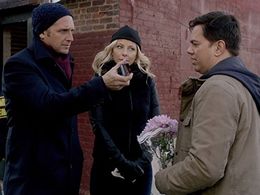 Josh Lucas, Kaipo Schwab, and Anastasia Griffith in The Mysteries of Laura (2014)