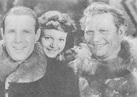 Doris Brook, Fred Kohler, and Kermit Maynard in Wilderness Mail (1935)