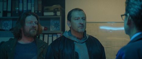 Martin Hofmann and Leos Noha in Punch and Run (2021)