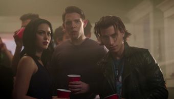 Camila Mendes, Rob Raco, and Casey Cott in Riverdale (2017)