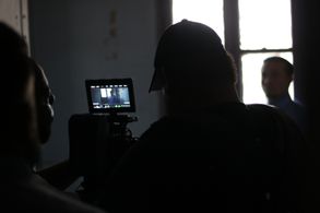 ON THE SET OF MY NEW MOVIE THE SYSTEM