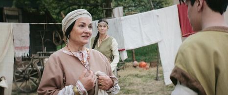 Nataliya Sumskaya and Stanislava Krasovskaya in The Stronghold (2017)