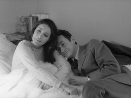 Françoise Fabian and Antoine Vitez in My Night at Maud's (1969)