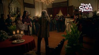 Gino Ilustre, Barbie Forteza, and David Licauco in Maria Clara and Ibarra (2022)