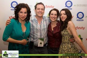 Tenaya Cleveland, Robert Pralgo, Lynn Talley and Hannah Fierman at event of The Unwanted.