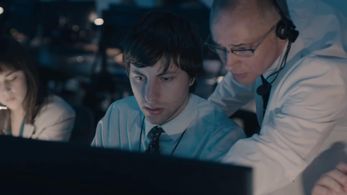 Max Cutler on the set of a National Commercial