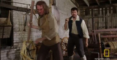 Jonah Ray and Mark Casimir Dyniewicz Jr. in History of the World... For Now (2016)