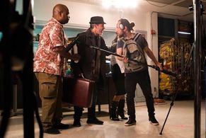 Still shot from the short film, The Great Director.