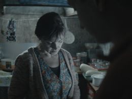 Stefka Yanorova and Dimitar Nikolov in From Here to Here (2021)