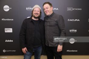 Clark Baker and Jeremy Hunt at the Sundance 2023 Premiere of Onyx the Fortuitous