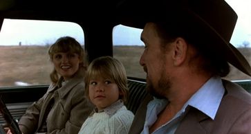 Robert Duvall, Tess Harper, and Allan Hubbard in Tender Mercies (1983)