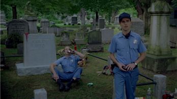 Andy Fowle and Matt McGrath in Colin Fitz Lives! (1997)