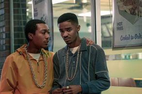 Demetrius 'Lil Meech' Flenory and Myles Truitt in BMF (2021)