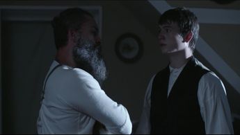 Still of Hunter Foretich in True Terror with Robert Englund