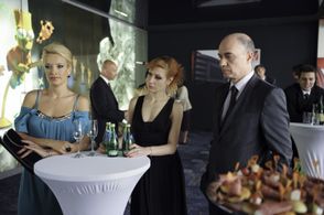 As Elena Atanasova(blond hair) in 