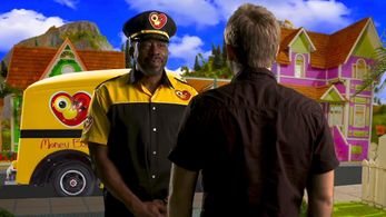 Chick Magnet CEO (Ernie Hudson) delivers special agent 