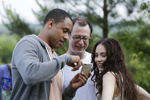 BLEED bts with Elimu Nelson, Director, Tripp Rhame and Lyndon Smith