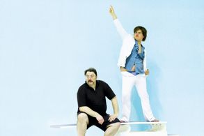 Heiko Pinkowski and Frithjof Gawenda in I Feel Like Disco (2013)