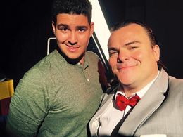 Directing Jack Black for a BuzzFeed spot