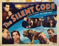 Barney Furey, Joseph W. Girard, Ted Mapes, Carl Mathews, Blanche Mehaffey, Kane Richmond, and Wolfang in The Silent Code