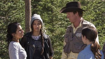 Chris Potter, Alisha Newton, and Madison Cheeatow in Heartland (2007)