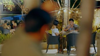 Yasmien Kurdi and Jak Roberto in The Missing Husband (2023)