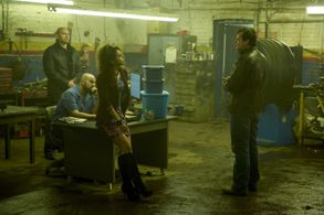 Kristian Bruun, Tony Cianchino, Jess Salgueiro, and David Vena in Orphan Black (2013)
