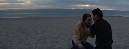 Still of Rhian Rees in The Night Passenger