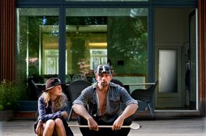 Johan Heldenbergh and Savannah Vandendriessche in My Dad Is a Sausage (2021)