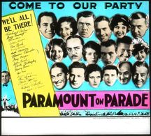 Gary Cooper, Jean Arthur, Clara Bow, Maurice Chevalier, Nancy Carroll, Richard Arlen, Mary Brian, George Bancroft, Evely
