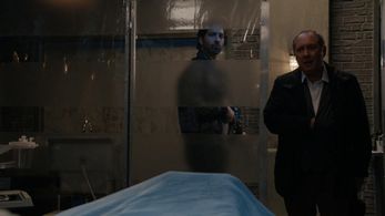 James Spader and Mario Peguero in The Blacklist: Marvin Gerard (No. 80): Conclusion Pt. 1 (2022)