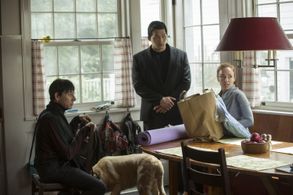 Paul Reubens, Alana O'Brien, and Jonathan Lee in The Blacklist (2013)