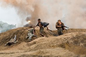 Leonardo DiCaprio and Kagiso Kuypers in Blood Diamond (2006)