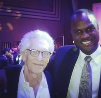Jeremy with David Cronenberg at the DGC Awards 2015