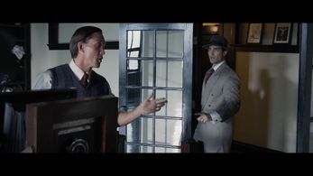 Faron Salisbury and Tyler Hoechlin in Bigger (2018)