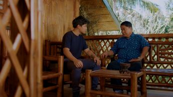 Soliman Cruz and Khalil Ramos in Love You Stranger (2022)