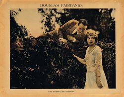 Douglas Fairbanks and Marjorie Daw in His Majesty, the American (1919)
