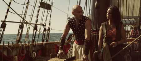 Sadie Alexandru and Shahin Sean Solimon in Sinbad: The Fifth Voyage (2014)