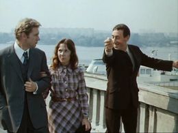 Vladimir Basov, Yuriy Kuzmenkov, and Tatyana Osmolovskaya in Po semeynym obstoyatelstvam (1978)
