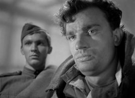 Vladimir Ivashov and Evgeniy Urbanskiy in Ballad of a Soldier (1959)