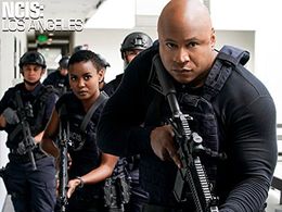 LL Cool J and Andrea Bordeaux in NCIS: Los Angeles (2009)