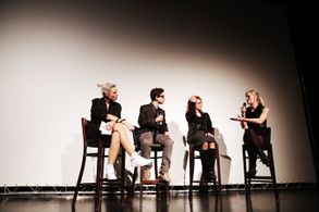 Q&A at the Danish premier at CPH:DOX 2014 with Ryan Cassata, Fran Cassata and director Elvira Lind, hosted by Mette Ohle